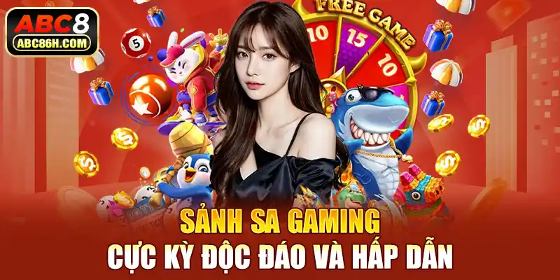 Sảnh SA Gaming cực kỳ độc đáo và hấp dẫn